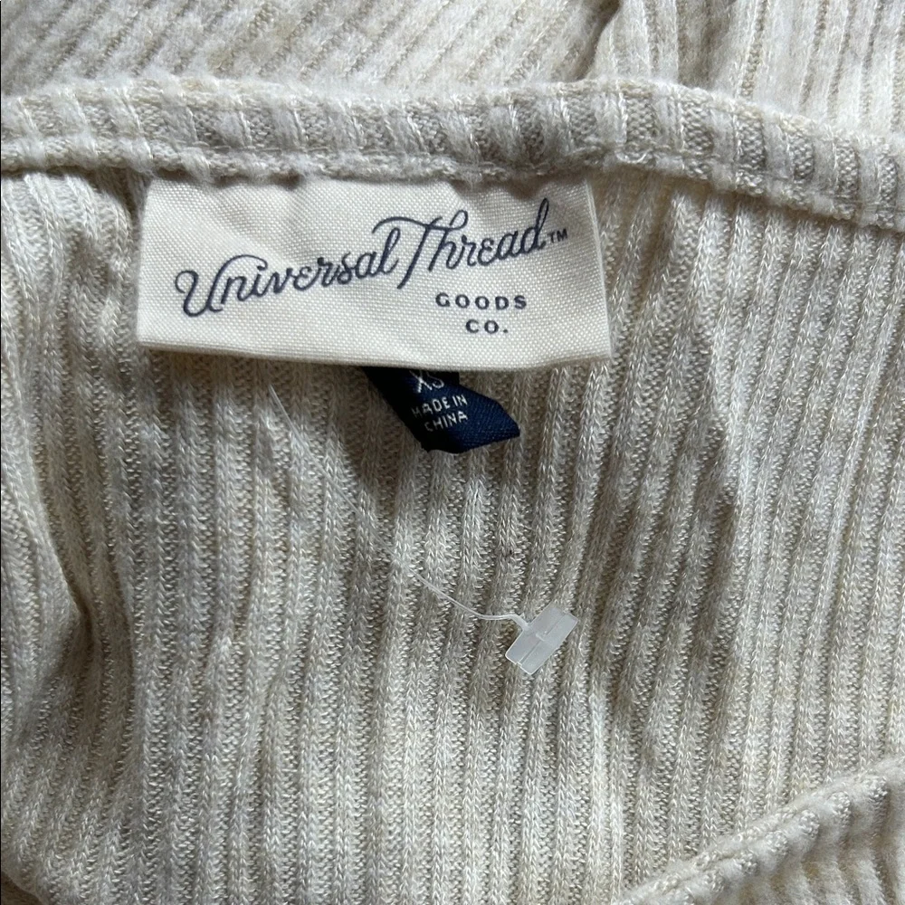 Universal Thread Cream Midi Dress - Picture 2 of 4